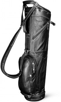 SUN MOUNTAIN LEATHER SUNDAY CART BAG